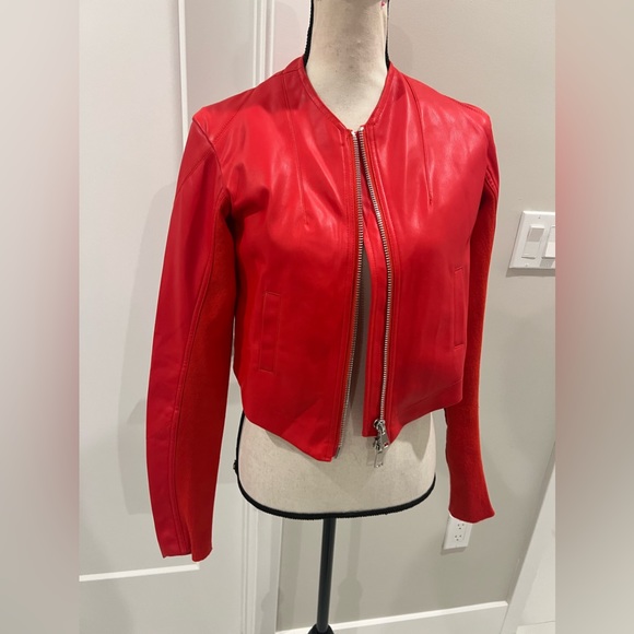 Twinset leather jacket NEW - Picture 4 of 7